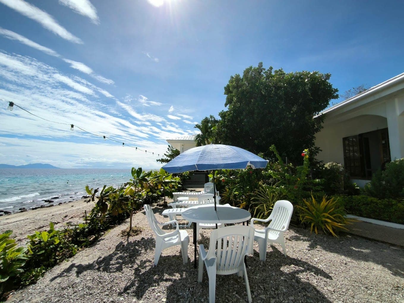 View from an oceanfront room